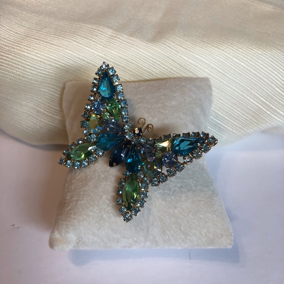 Weiss Jewelry - Vintage Weiss Butterfly Brooch